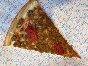 Slice at Luv Pizza in New York City