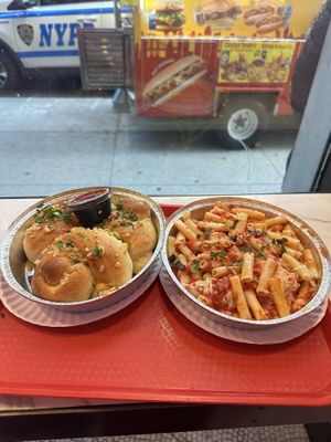   at Luv Pizza in New York City