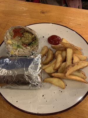 Burrito BBQ Piña  at Metamorfosis in Santiago