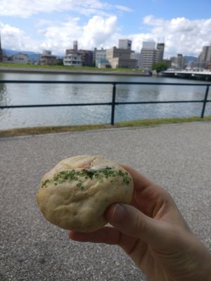 Yakisoba bun at Oguni Bread - おぐにパン - Maybe closed in Hiroshima
