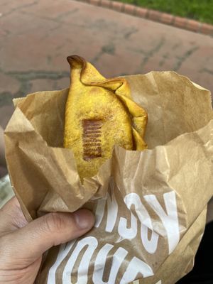 Humita Empanada (vegan)  at Las Muns in Bilbao