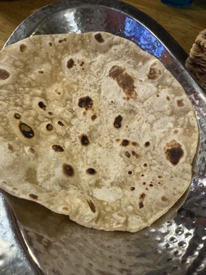 Vegan Chipati  at Indira Indian Restaurant in Chatan