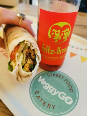 Wrap. Sehr lecker 😍 at VeggyGO in Aachen