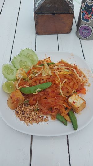 Pad Thai at TUBTIM Restaurant in Koh Samet