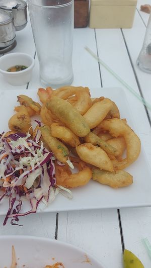 Tempura at TUBTIM Restaurant in Koh Samet