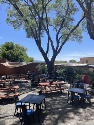   at Taos Cafe in Taos