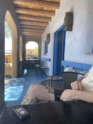   at Taos Cafe in Taos