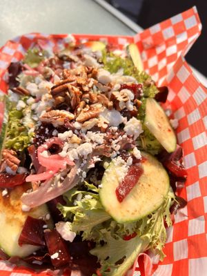 Well House salad   at The Old Well House in Grand Manan