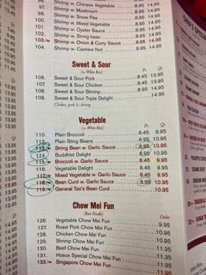 Menu no longer includes mock chicken or any kind of mock meat, but they do have tofu.  at Ruby Cafe in Bethlehem