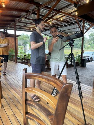   at Cafe Metropoli in La Fortuna