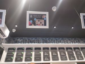 Inside at Aroma Gelato Boutique in Pula