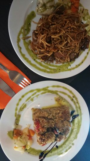 Segundo plato a escoger : arroz y fideuá at Damunt un cel de fil in Terrassa