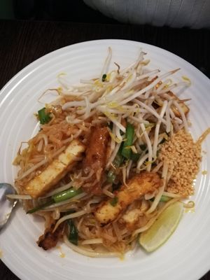 Phad Thai mit Tofu at Krua Thai in Berlin