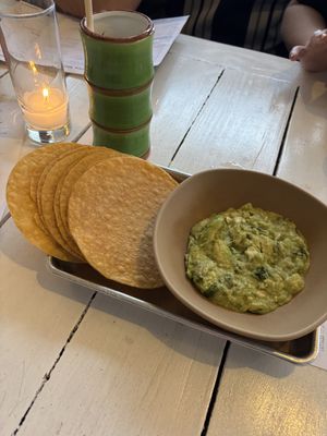 large chips and guac  at Bartaco in Orlando