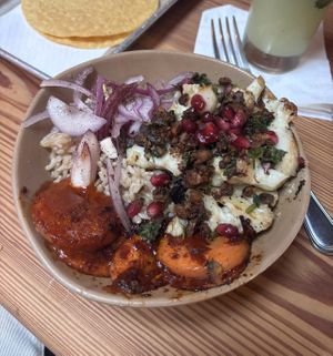 cauliflower bowl  at Bartaco in Orlando