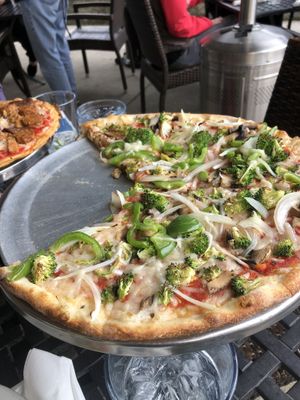 Vegan veggie   at Pizzetta in Mystic