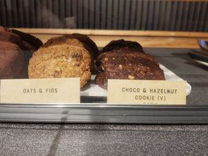 Another vegan cookie at Syra Coffee - Passeig Sant Joan in Barcelona
