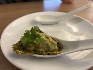 Free Avocado-Snack  at Moringa Plant-Based Restaurant in Kuta