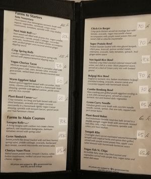  at Moringa Plant-Based Restaurant in Kuta