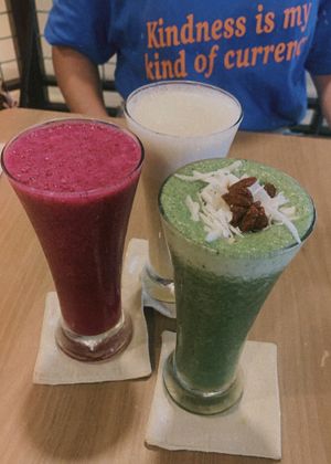 Smoothies  at Moringa Plant-Based Restaurant in Kuta