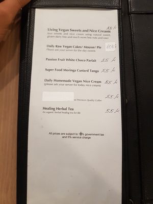  at Moringa Plant-Based Restaurant in Kuta