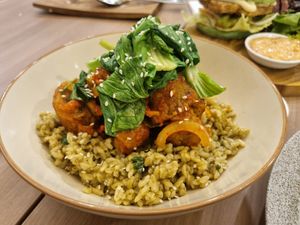 . at Moringa Plant-Based Restaurant in Kuta