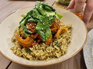 . at Moringa Plant-Based Restaurant in Kuta