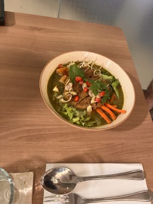   at Moringa Plant-Based Restaurant in Kuta