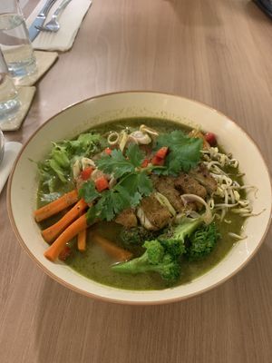   at Moringa Plant-Based Restaurant in Kuta