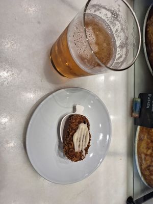 Vegan Croqueta ! at Aldapa in Pamplona