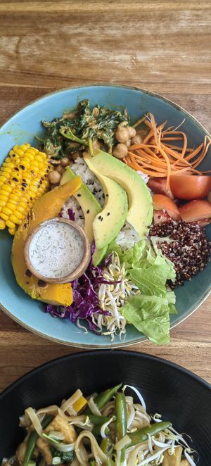 Buddah Bowl at Wyn's Penida Cafe in Penida Island