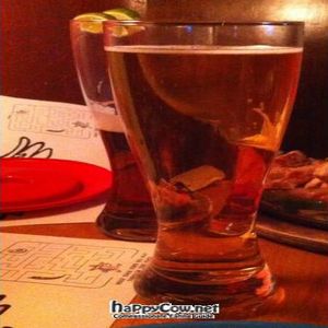 Selection of vegan beers on tap, cheap! at Miguel's Mexican Restaurant in Bangor