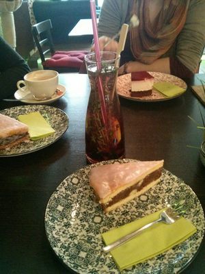 Frische Bio-Karaffe at Cat'n'Coffee in Klagenfurt