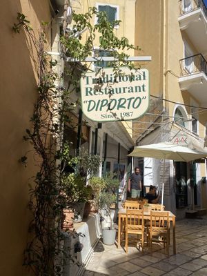   at Diporto in Corfu