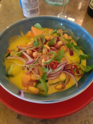 Salad at Roberta in Copenhagen