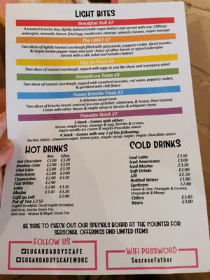  at Sugar Daddy's Café in Worcester