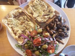 Rarebit at Sugar Daddy's Café in Worcester