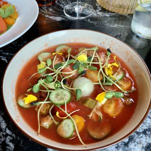 Texas Gazpacho   at Honey Moon Spirit Lounge in Austin