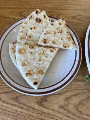 Warm and tasty pita  at Sara's Cafe & Grill in Roswell