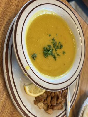 Lentil soup  at Sara's Cafe & Grill in Roswell