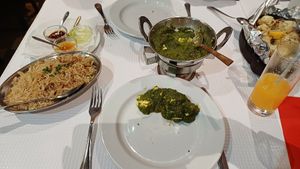 Food incredible, the sizes are really big, and the prices low. The people working there were really nice. Fully recommend! at Gandhi Palace in Lisbon