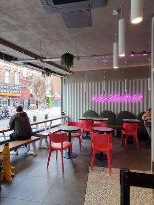 Seating at Choppaluna in London