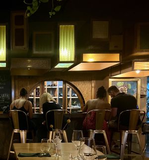 Bar  at Cocina Abierta in San Juan