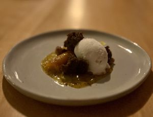 Postre  at Cocina Abierta in San Juan