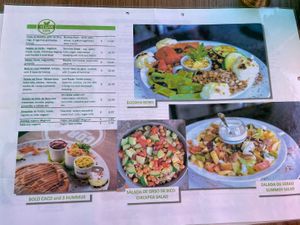 menu  at Bayside in Paul Do Mar