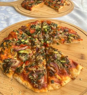 Vegan Pizza   at Bayside in Paul Do Mar