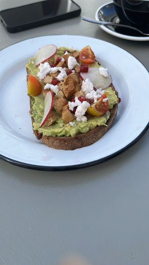 Avo Toast   at Bonjour in Tarifa
