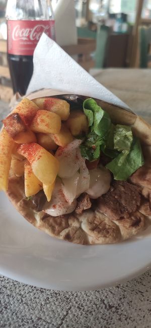  at Kokos Pitta in Patras