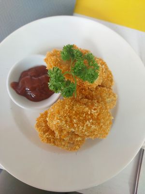 Tofu Katsu Fingers at Melon Café in Amed