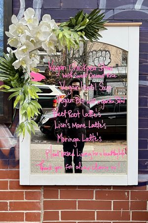 Mirror mirror   at Secret Garden in Brooklyn